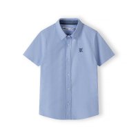 17SHIRT 21J: Short Sleeve Oxford Cotton Shirt (2-8 Years)